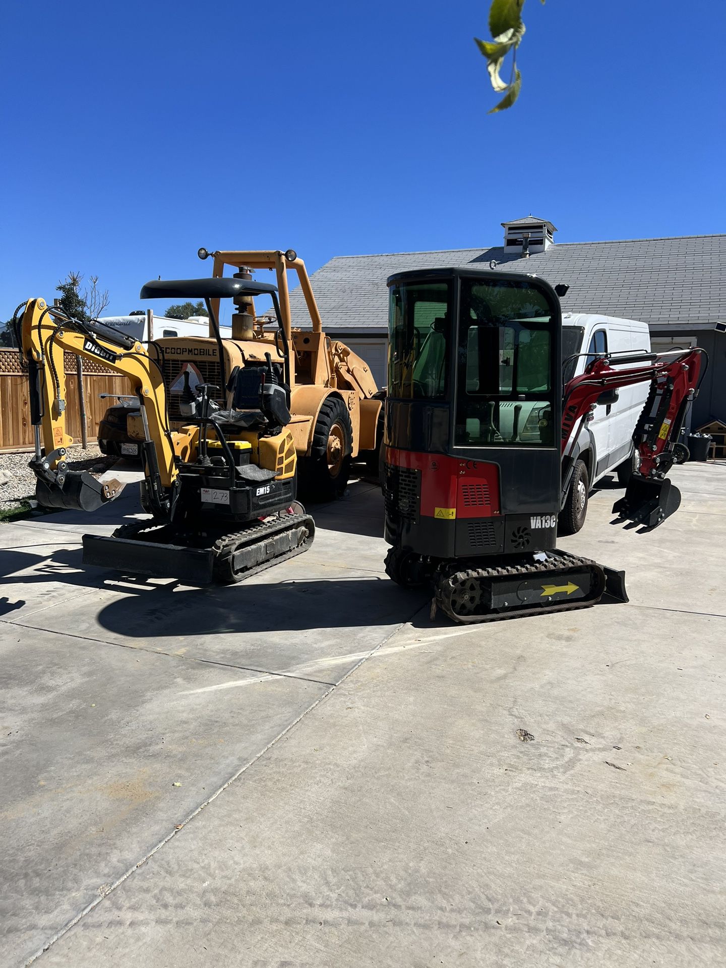 Mini Excavator Tractor Heavy Equipment 
