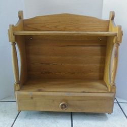 Oak Shelf Wall Mounted 