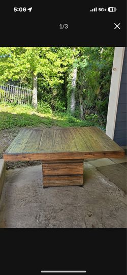 Moving Sale!! Dining Room Wood Table