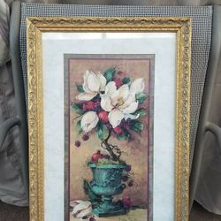 Glass framed Picture 