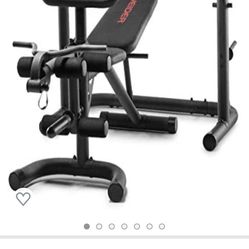 Weider Bench And Rack