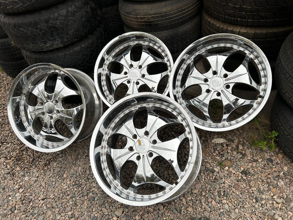 RIMS 22X10....6 LUGS FIT CHEVY SILVERADO YUKON TAHOE SUBURBAN NISSAN ...