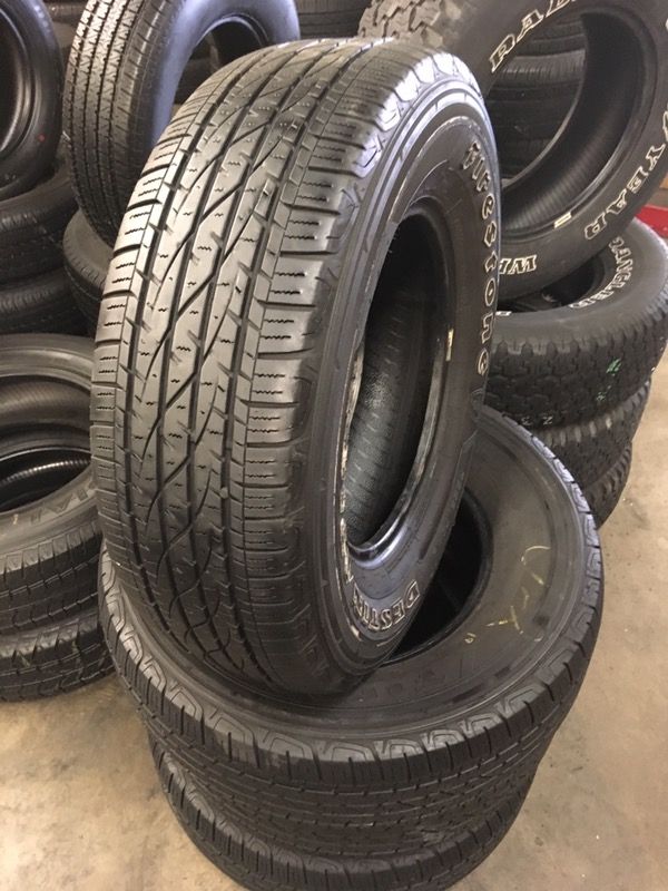 Set de llantas usadas FIRESTONE 225/75/R15