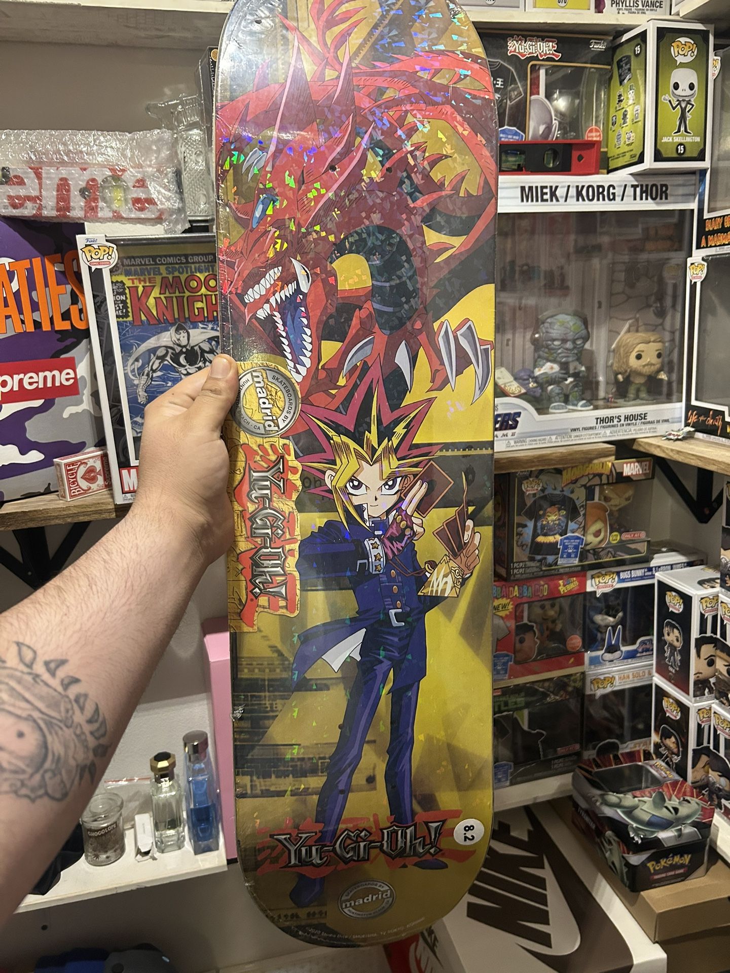 Yugioh Skateboard Deck