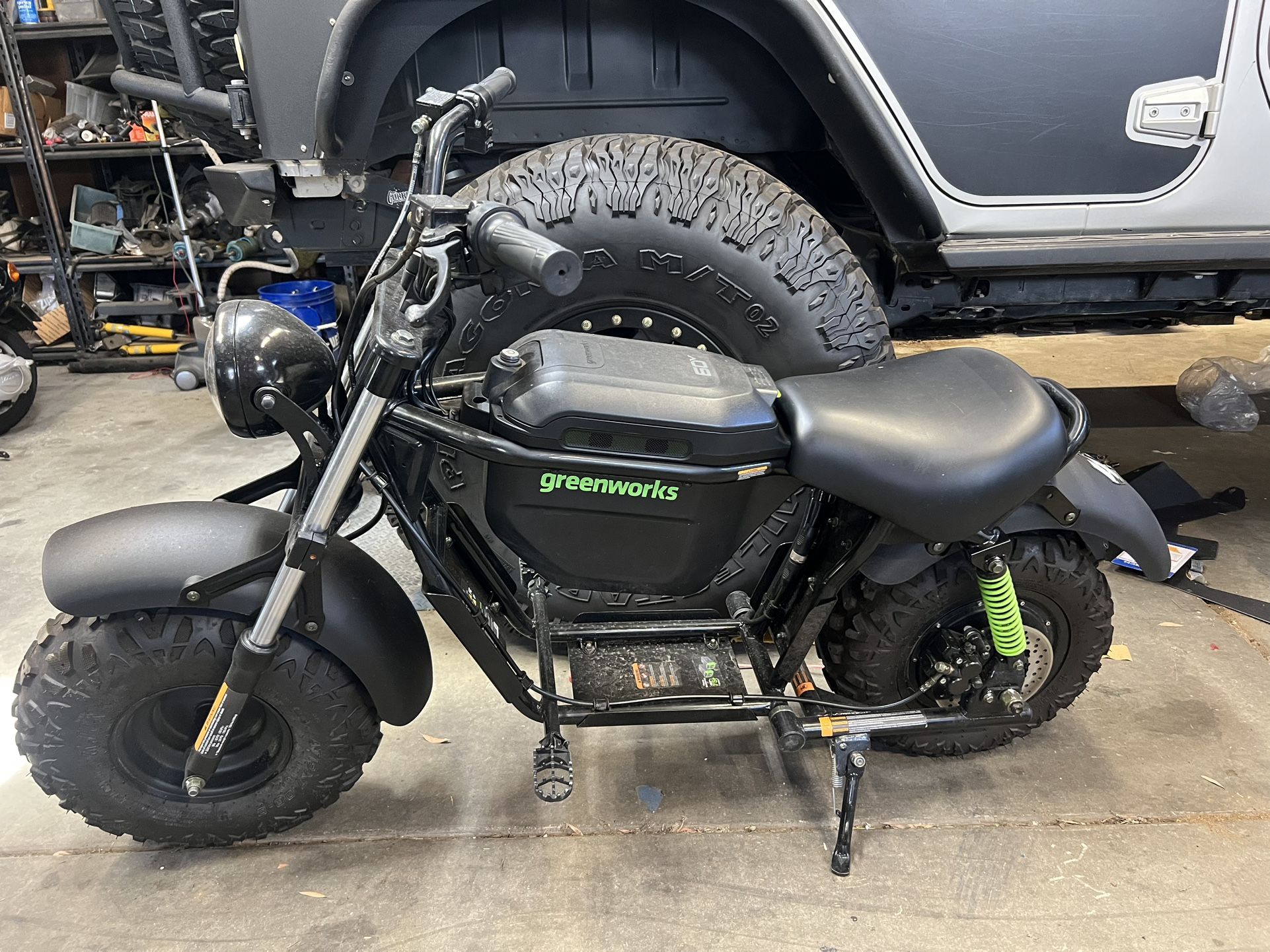 Greenworks 60V Mini Bike