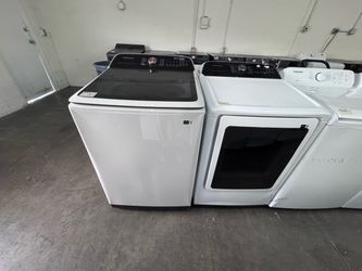 Samsung Top Load Washer and Dryer Set