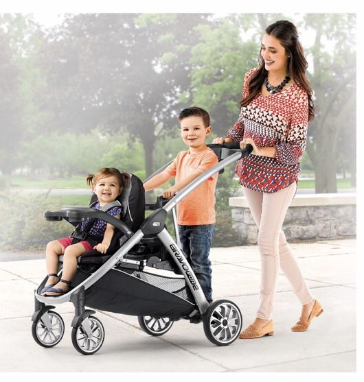 Chico stroller stand and sit