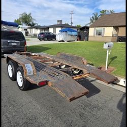 Car Hauler Trailer. 