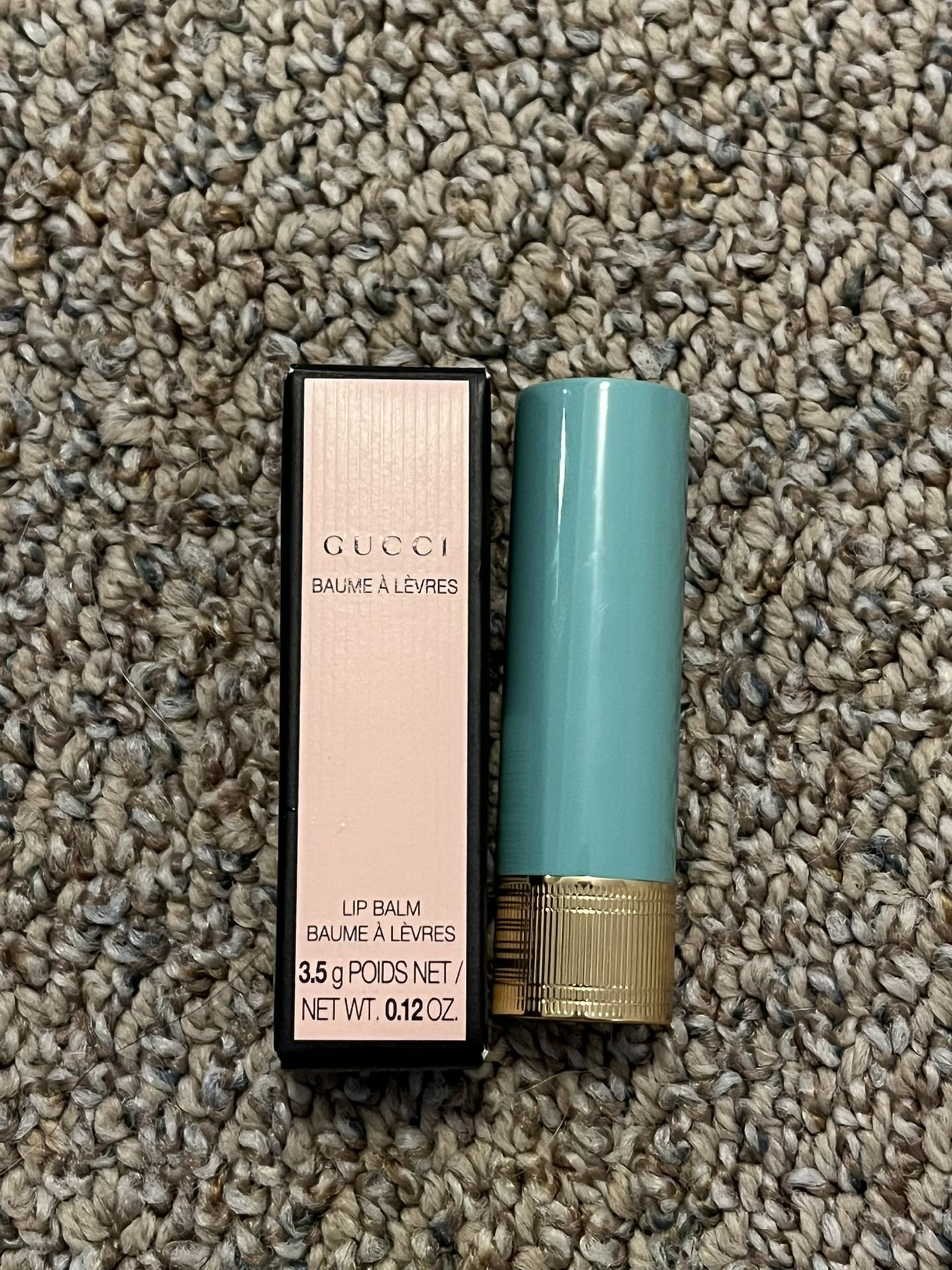 New w/ Box Gucci Baume à Lèvres Lip Balm, 5 Ester Rosewood