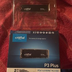 Crucial P3 Plus 2TB Brand New 
