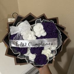 Eternal bouqts and single flowers 