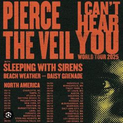 Selling 2 Pierce The Veil Pit Tickets!