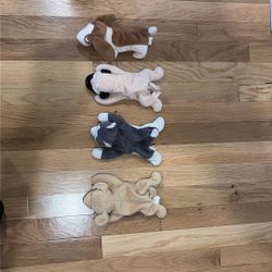 4 Vintage Beanie Babies Collection TY Stuffies