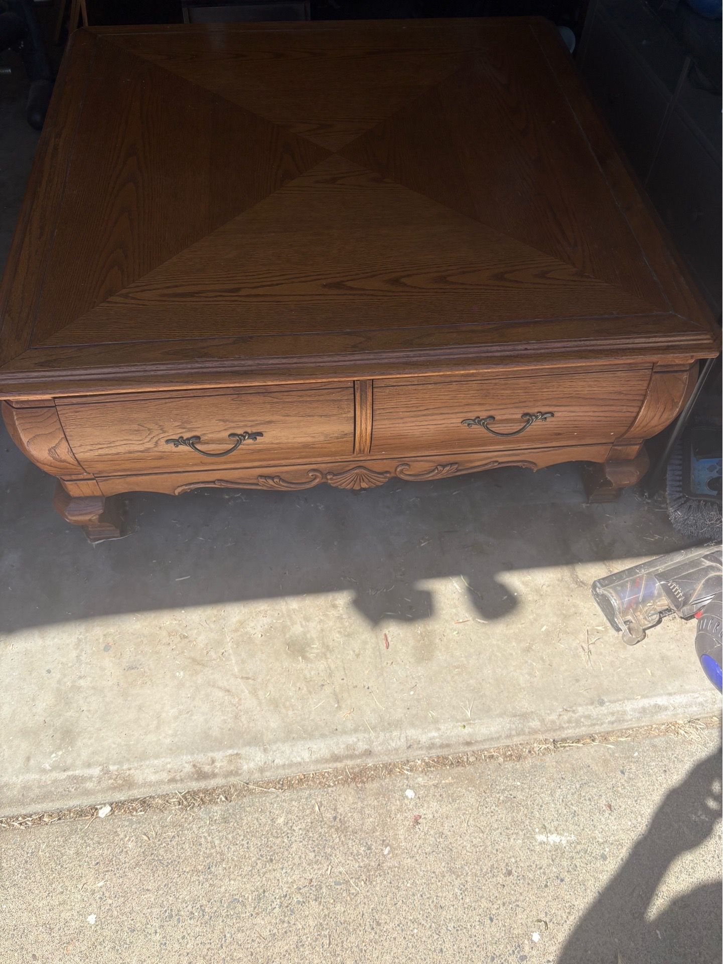 Free wooden coffee table