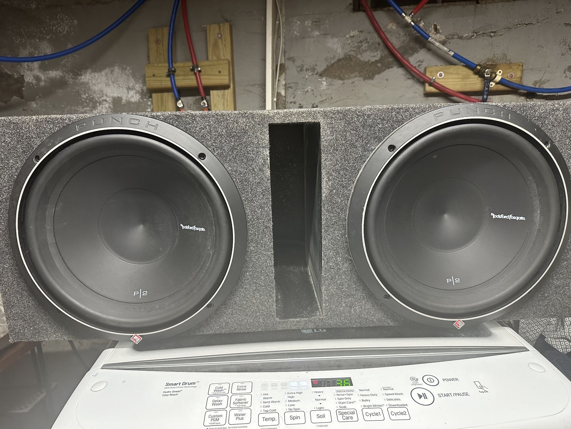 12 Inch Rockford Fosgate P2 Subs With Box