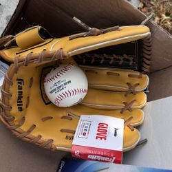 Baseball Glove Never Used With A Baseball Ball