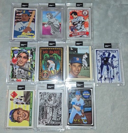 Topps MLB Project 2020 Baseball Cards All 10 $99 