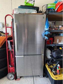 Stainless steel refrigerator Kenmore