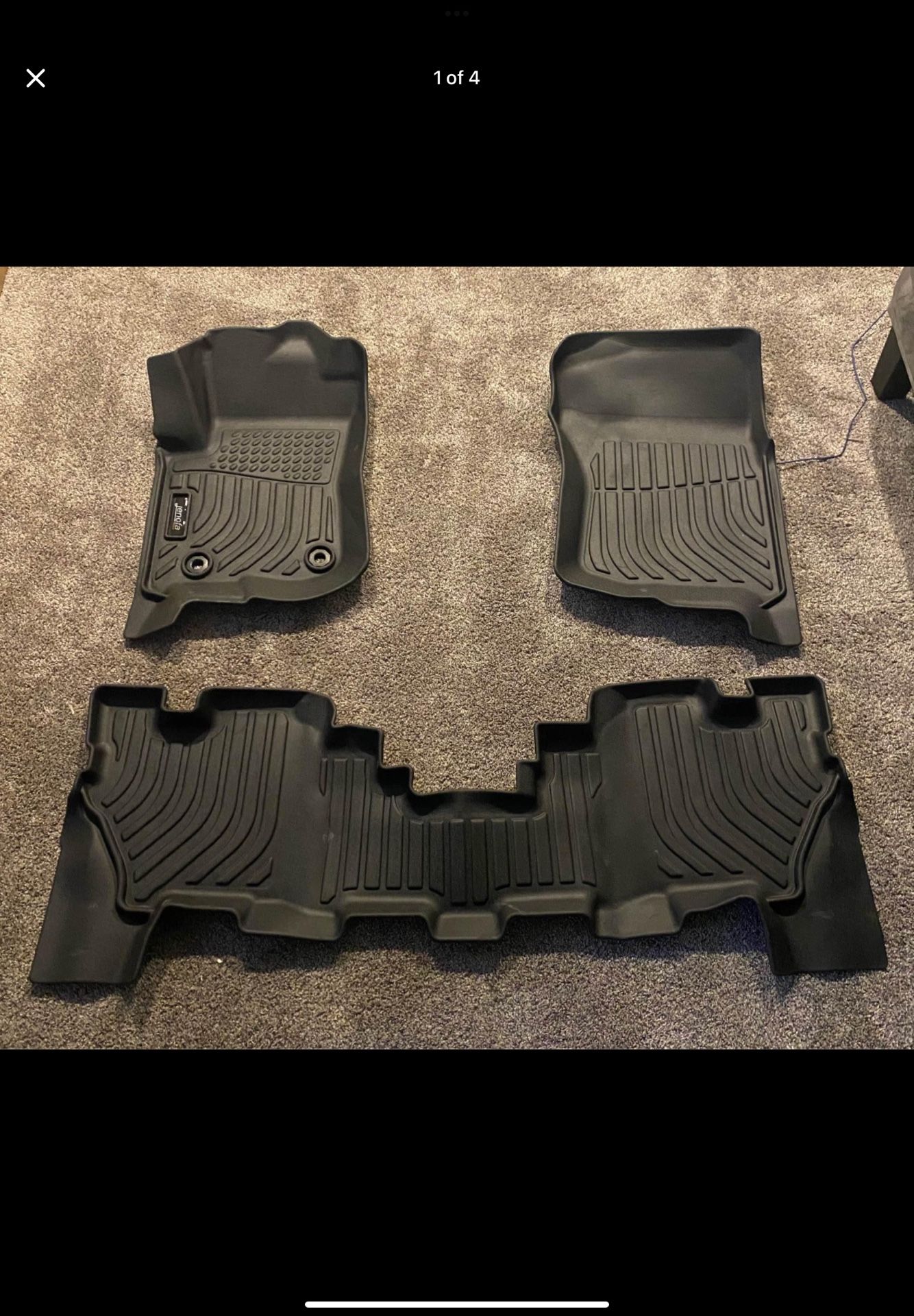 Toyota Land Cruiser 76 All Weather Floor Liners 2025-25