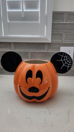 Mickey Pumpkin Candy Bowl