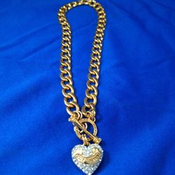 Juicy Couture HTF Cuban Link  Necklace 