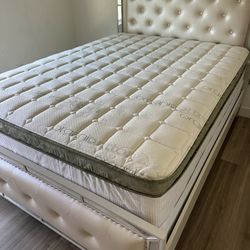 Cal King Size Mattress Pillow Top New 12"