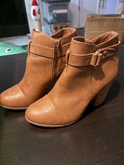 Camel color Booties