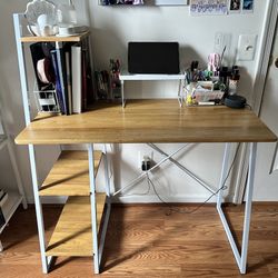 used 3-tier desk 