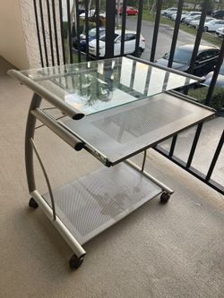 Glass Computer Desk