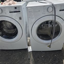 Lg Washer And Dryer Set Electric 