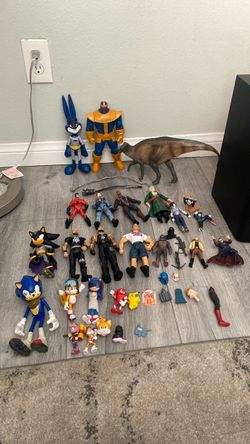 Action figure figures toys lot