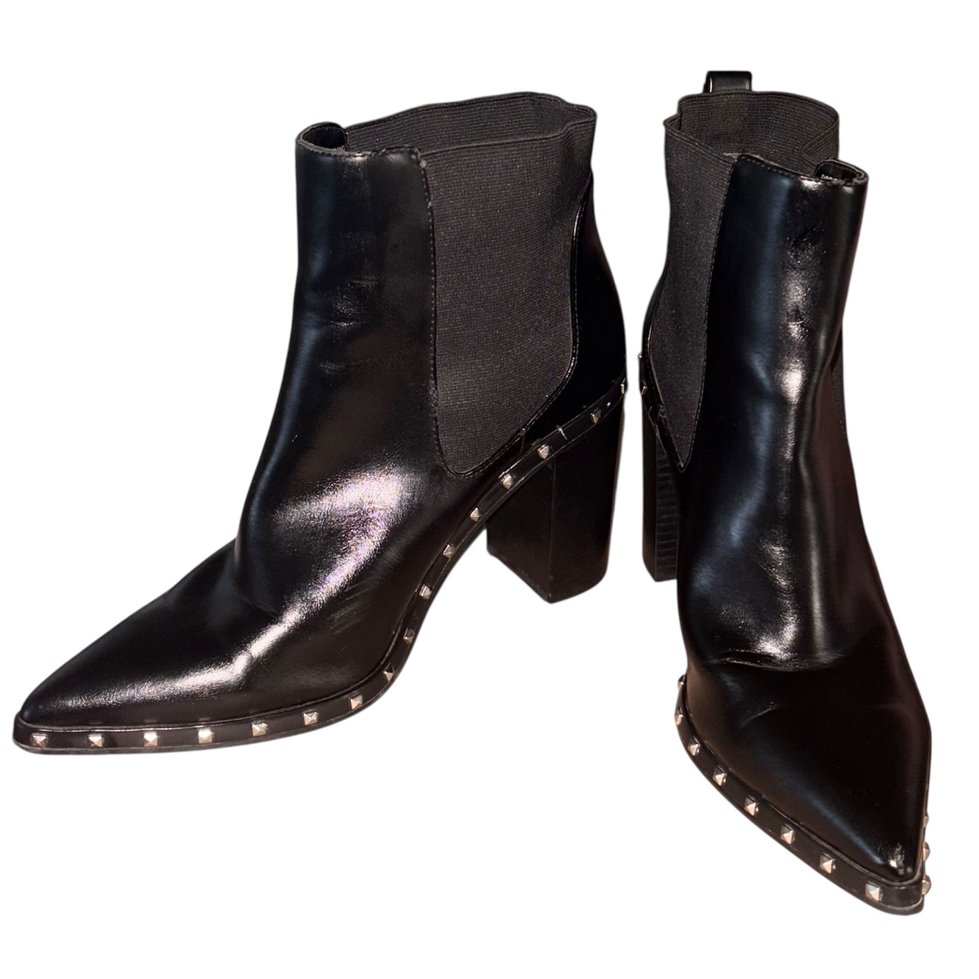 Charles By Charles David Ankle Boots -Black Size 10
