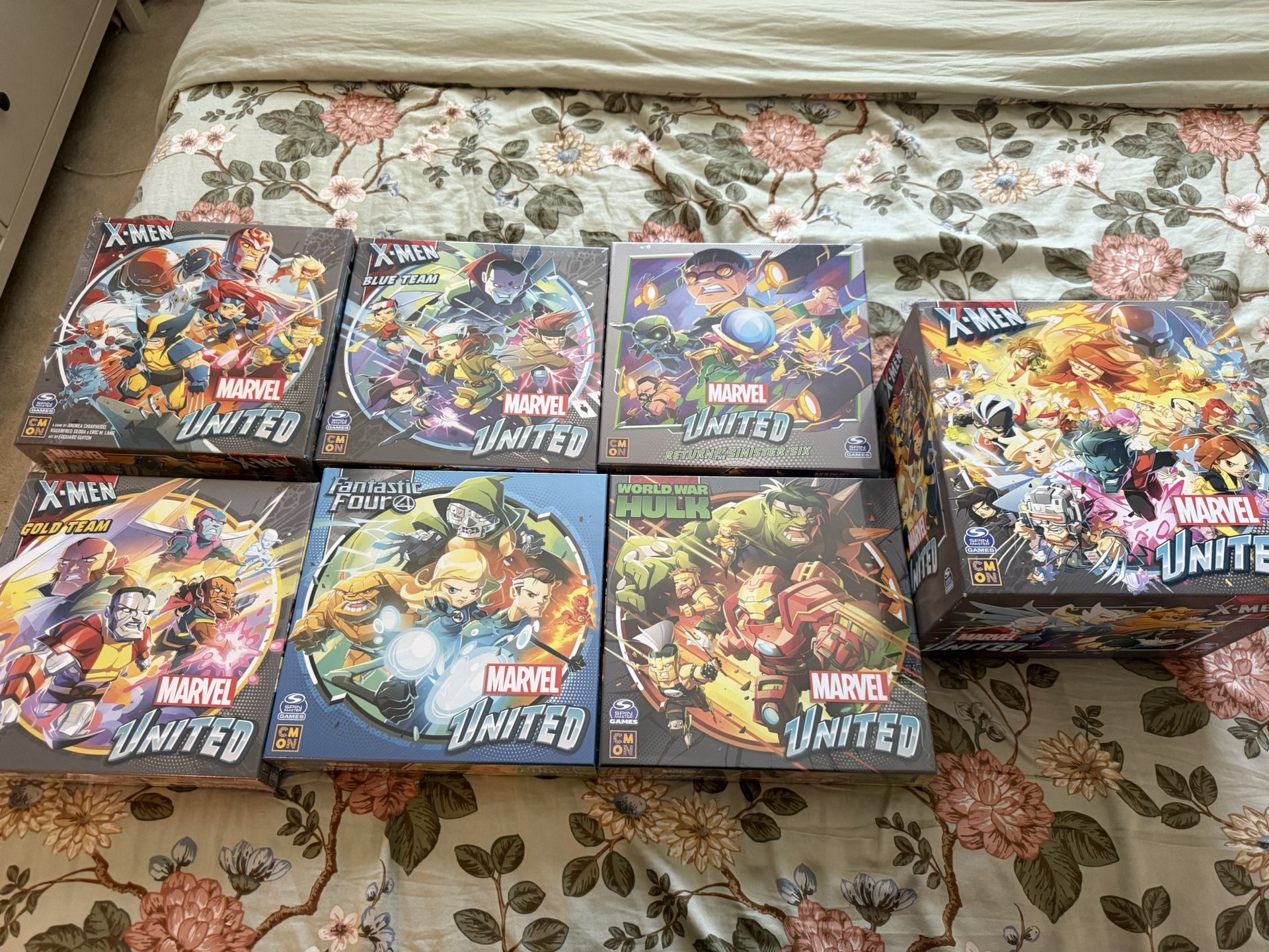 Cmon Marvel United box sets For Sale