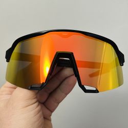 NEW Polarized 100% BRAND Sport Glasses Baseball/ Softball/ Golf/ Cycling