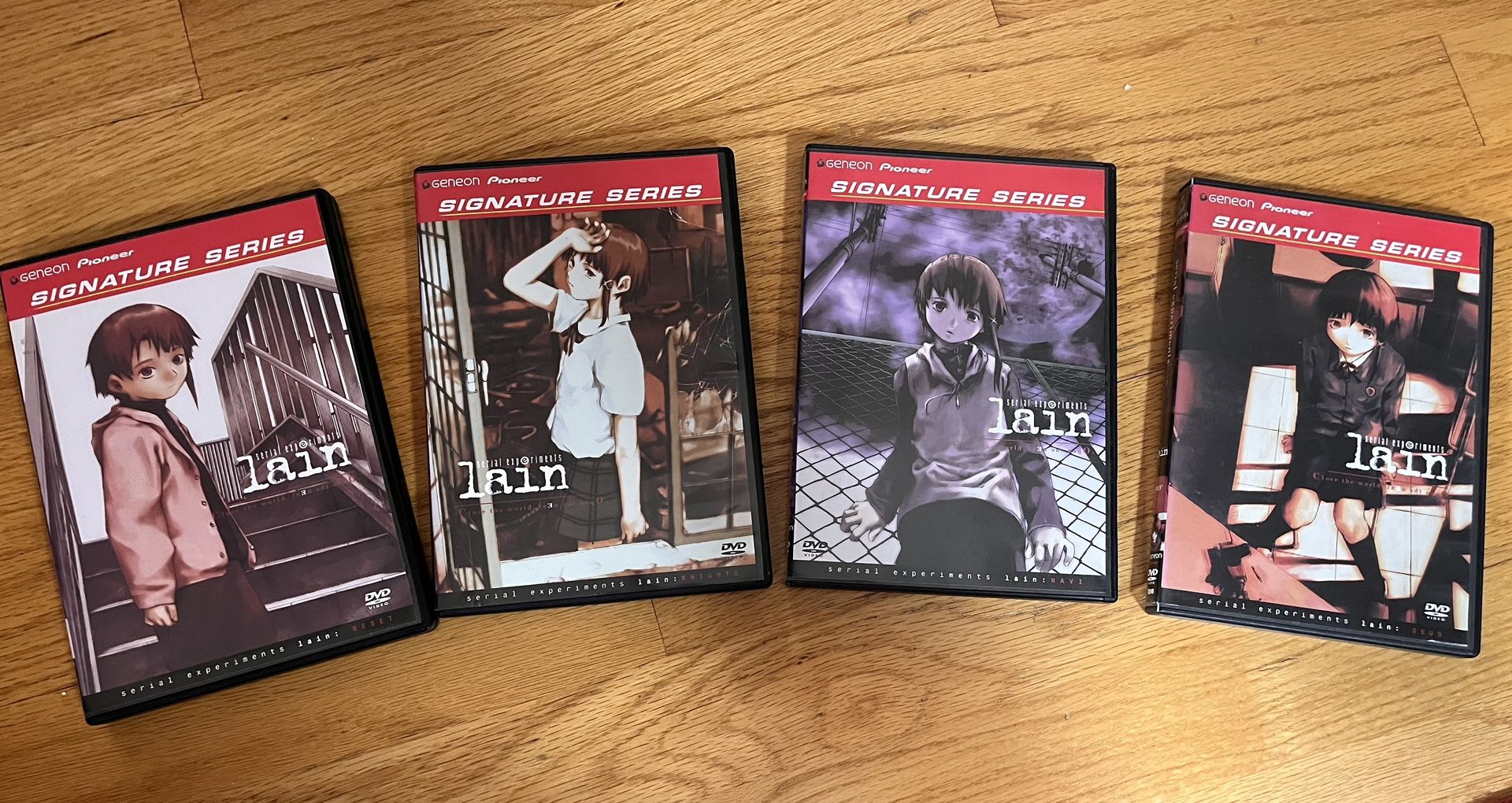 Anime Serial Experience Lain Series DVDs $50.00