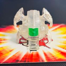 Bakugan Battle Brawler B1 Translucent Clear Manion *RARE*