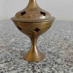 Vintage brass Incense Burner