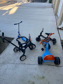 Kids Ride-On Toy Bundle – Lot of 4