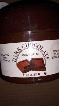 Perlier dark chocolate body balm