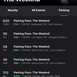 The Weeknd Parking Ticket 
