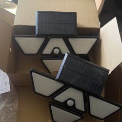 2-pack Luces solares para exteriores 