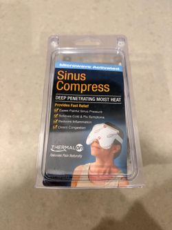 NEW Thermalon Microwave Activated Sinus Compress Mask (Sealed)