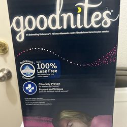 GoodNites 28 Counts XL $23 Each Box