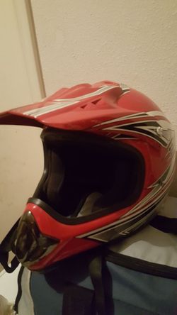 Helmets i have 2 red/black
