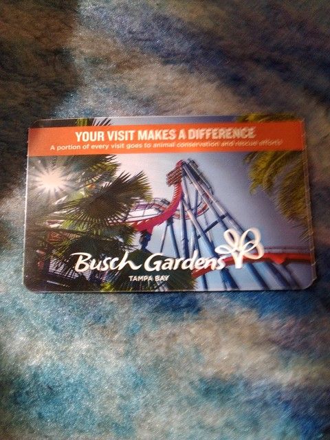 Busch Gardens Single Day Pass