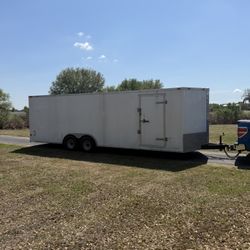 2020 24FT Enclosed Trailer 