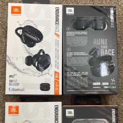 JBL Endurance Race Earbuds Brand New Sealed With 1 Year Warranty 