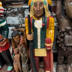 Wooden Indian 40” 