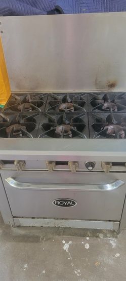 commercial stove