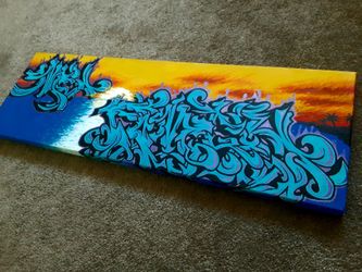 CUSTOM GRAFFITI Canvas (My Family)